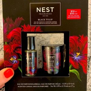 Nest- Black Tulip candle and scent- New